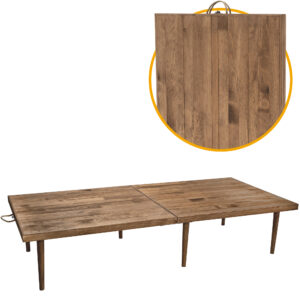 28x60x13 Inch foldable picnic table
