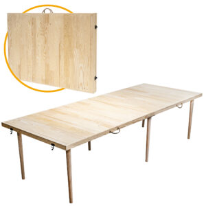 30x80 Inch foldable picnic table