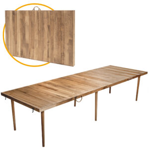 30x90 Inch foldable picnic table